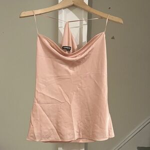 Express Blush Satin Camisole